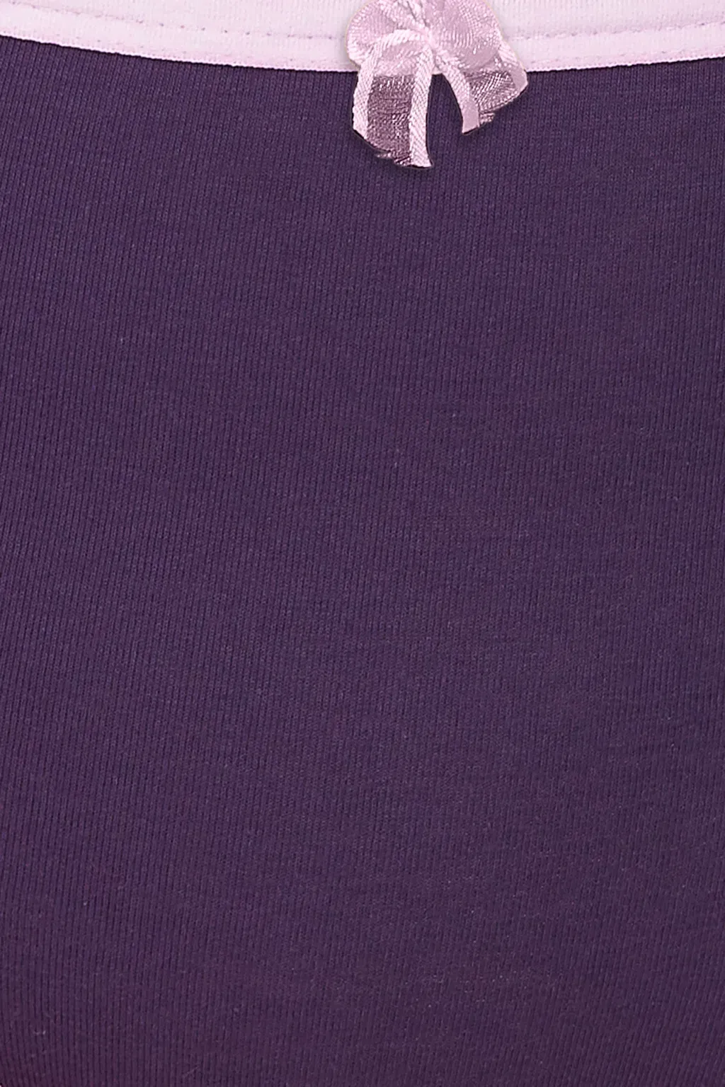 High Waist Hipster Panty in Purple - Cotton image 3