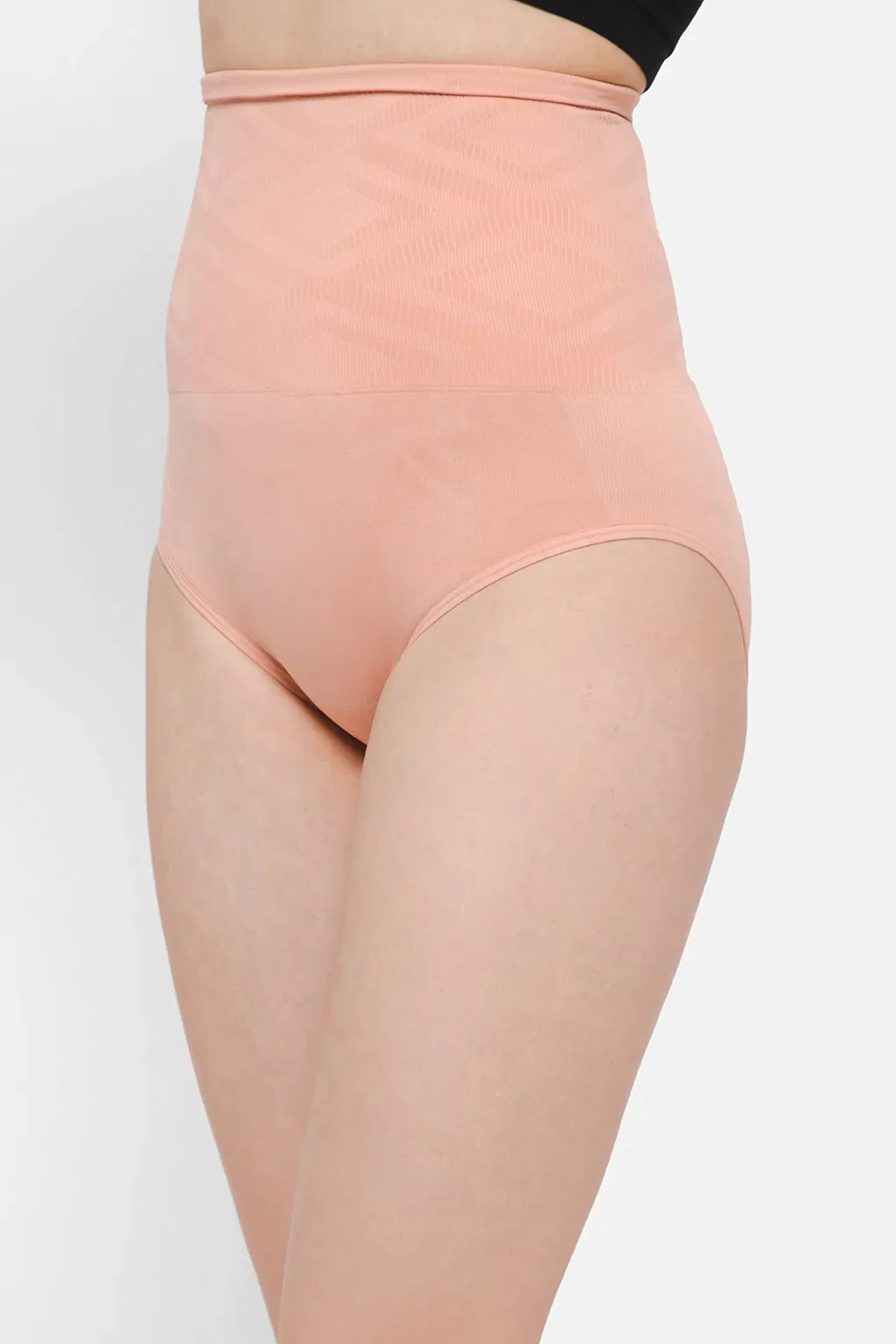 High Waist Tummy Tucker in Peach Colour image 5